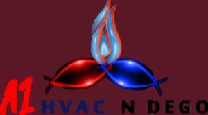 A1 HVAC N De Go logo