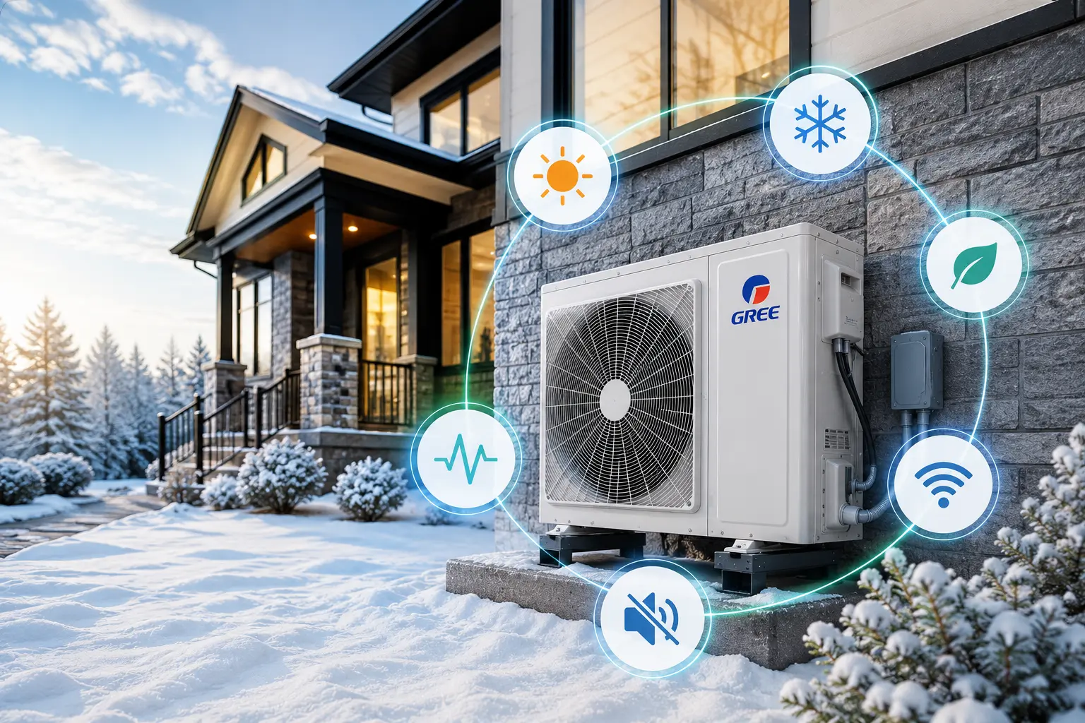 GREE heat pump overview in Canada