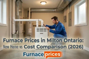 Furnace Prices in Milton Ontario: New Home vs Older Home Cost Comparison (2026)