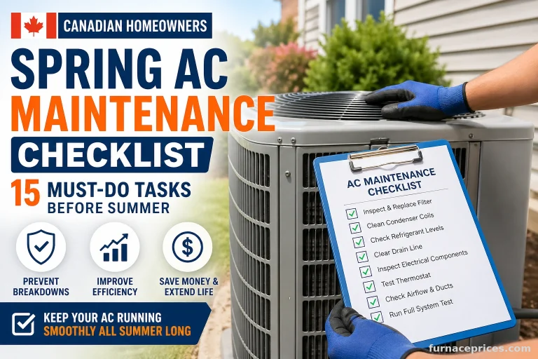 Spring AC Maintenance Checklist for Canadian Homeowners