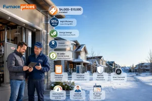 Furnace Prices in Ontario – Installation Cost, Rebates & High-Efficiency Gas Furnace Guide